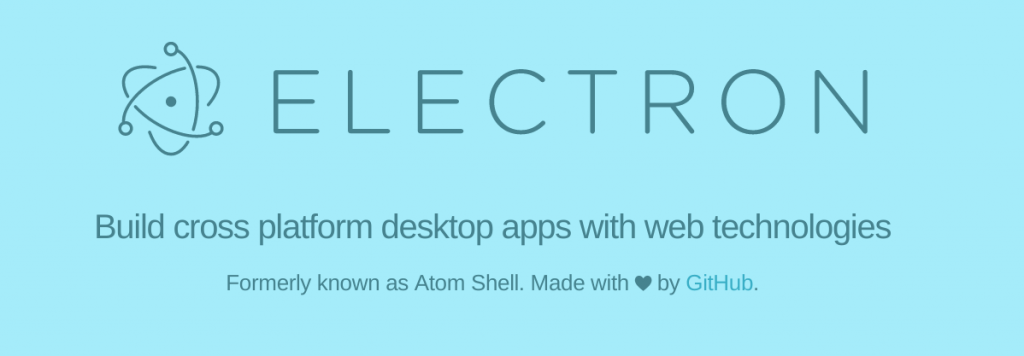 Electron desktop application development