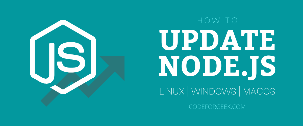 node js windows update