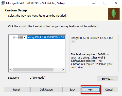 Install And Set up Mongodb On Windows Step 9
