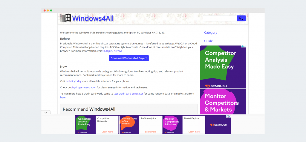 Windows4All