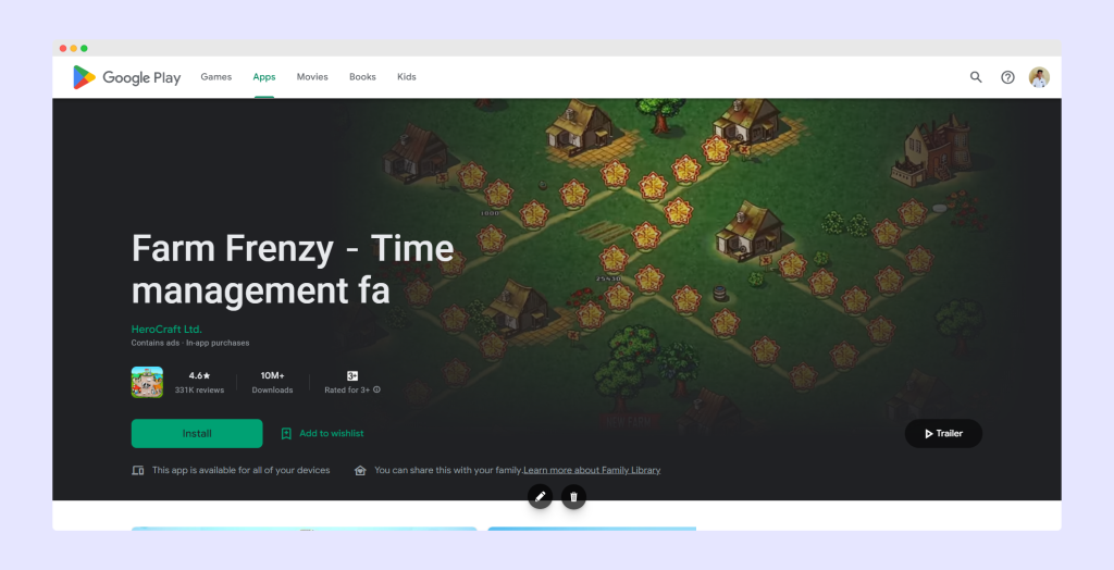 Farm Frenzy Free Time Management Game