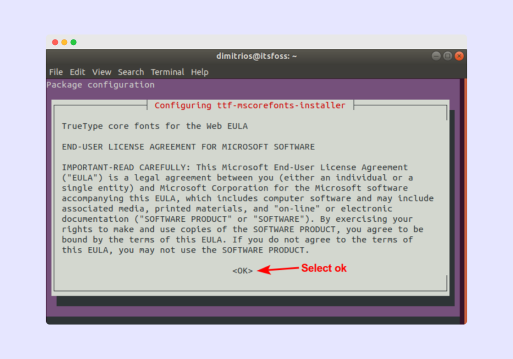 Microsoft Font Installation In Ubuntu