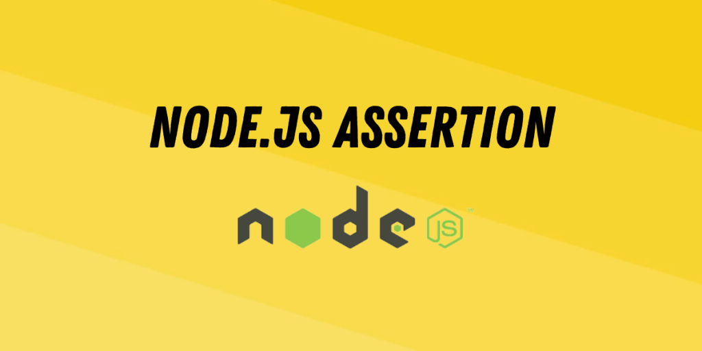 Node Js Assertion