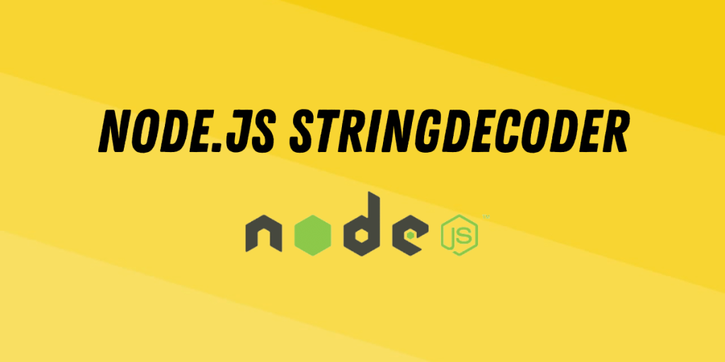 Node Js StringDecoder