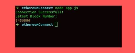 Connect to Ethereum Network using Node